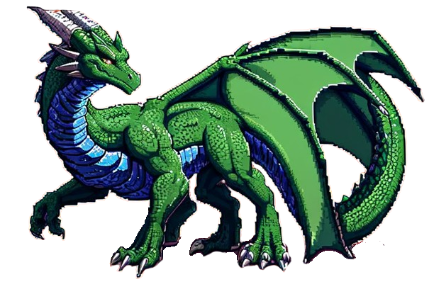 pixel dragon